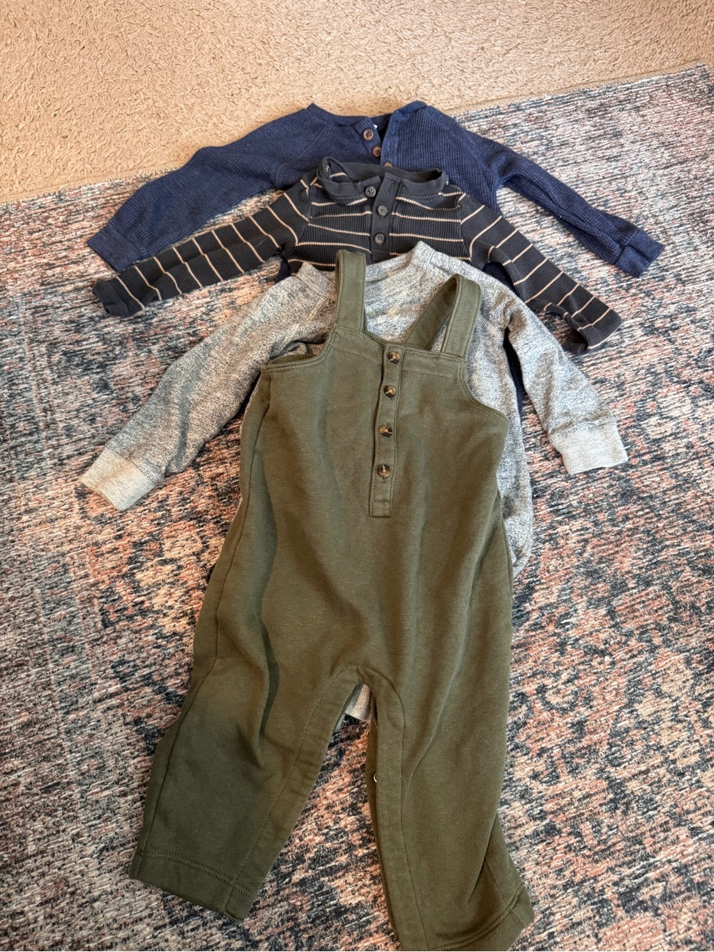 Boys Set of one piece outfits size 12-18 months